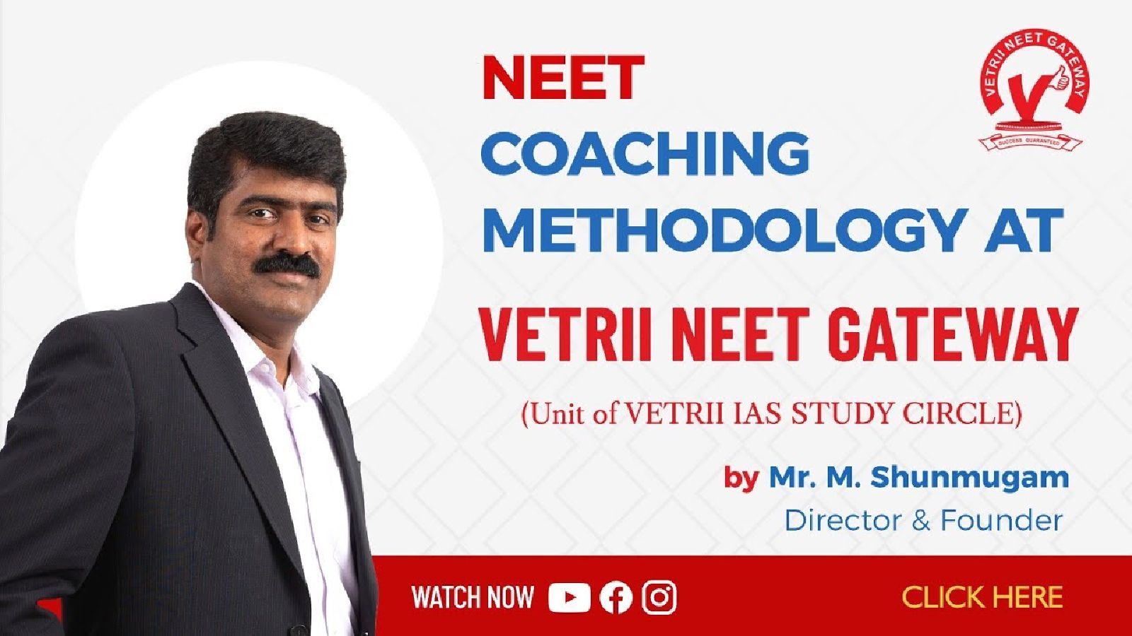 Vetrii IAS Study Circle Chennai Hero Slider - 1